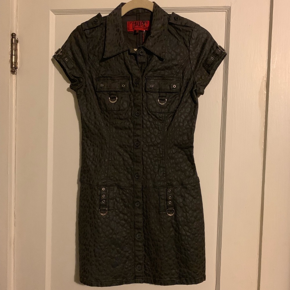 Black industrial dress from TRIPP NYC Size small